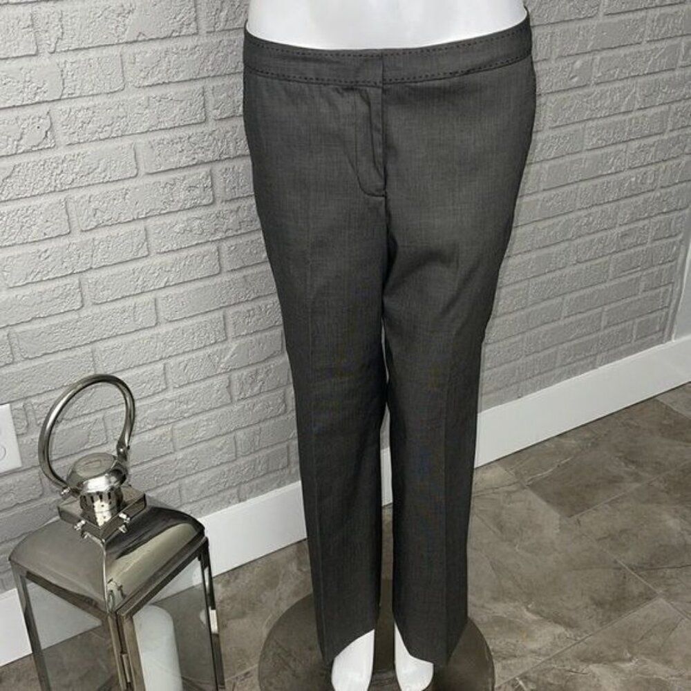 Talbots Heritage Women Gray Dress Pant Size 10 P